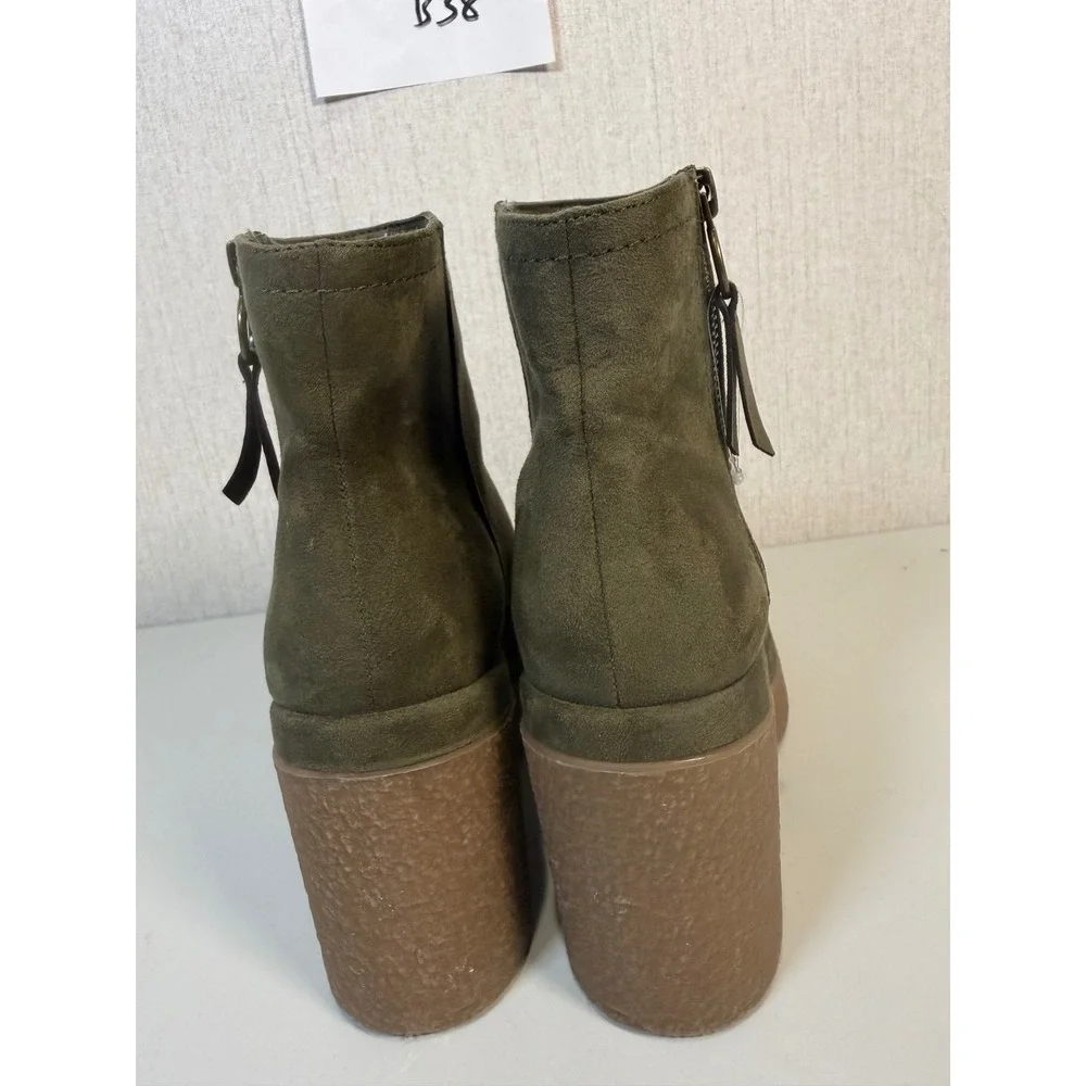 Unionbay Scarsdale‎ Olive Boot Women si2 6.5M
